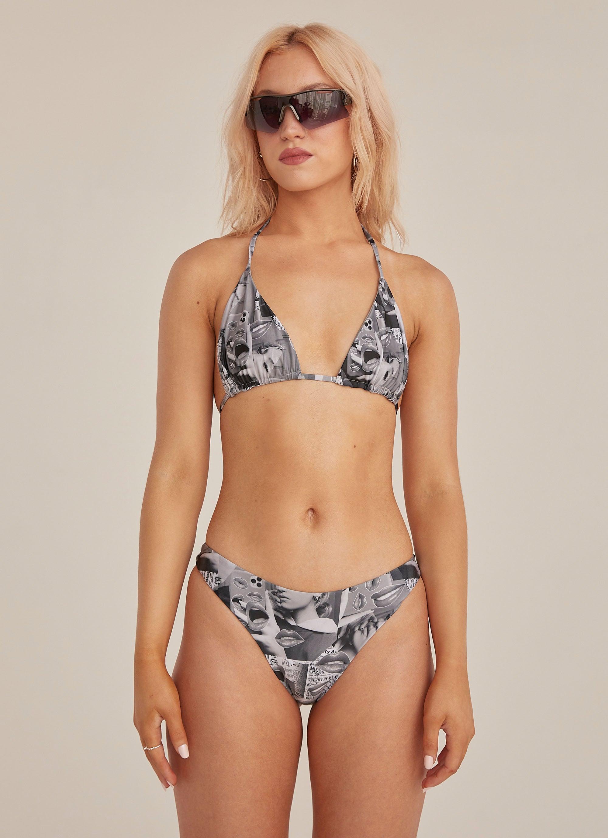 Holiday Mode Bikini Bottom - Riley Collage – Peppermayo