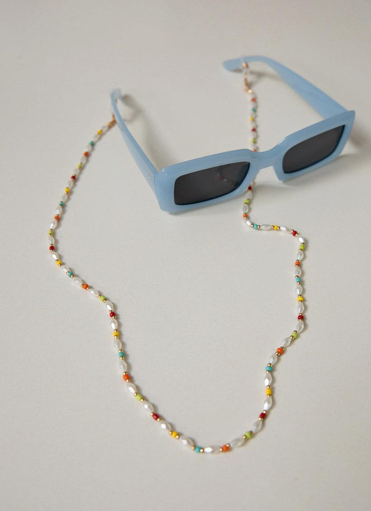 Tropical Times Sunglasses Chain - Pastel - Peppermayo