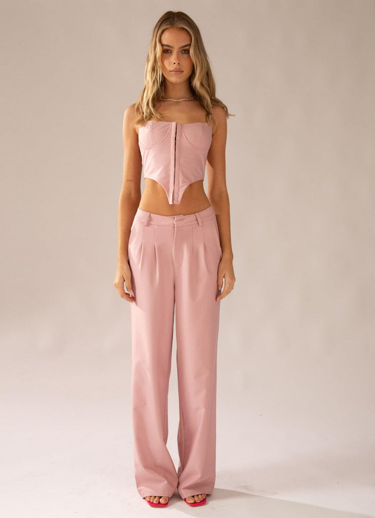 Magdalena Suit Pants - Lovers Pink - Peppermayo