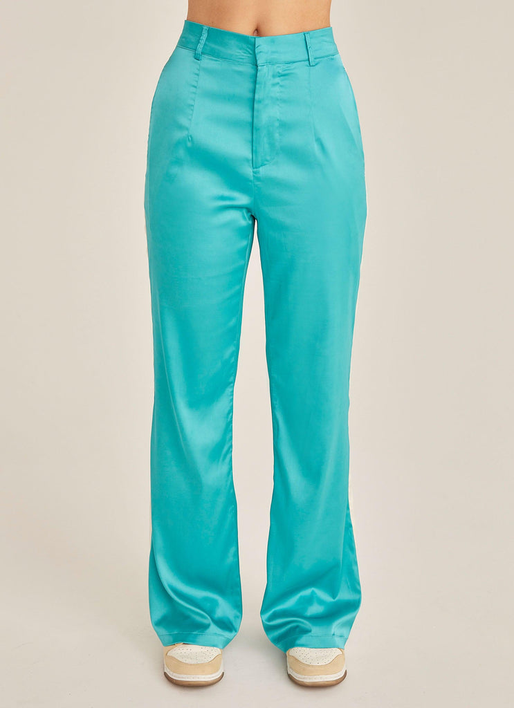 Vintage Lovers Pants - Turquoise - Peppermayo