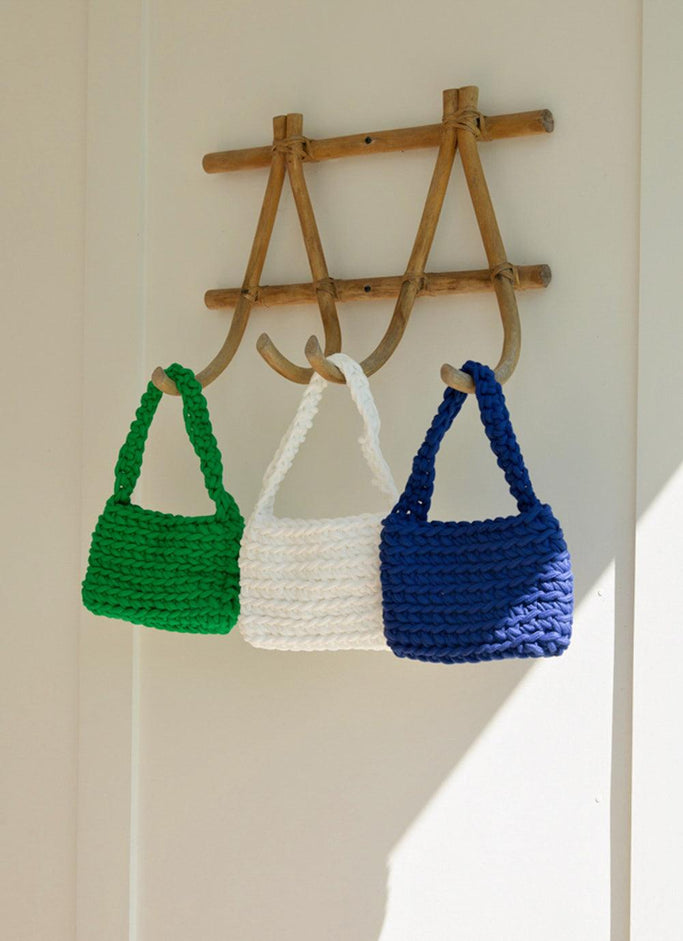 Getaway Weekend Crochet Bag - Cobalt