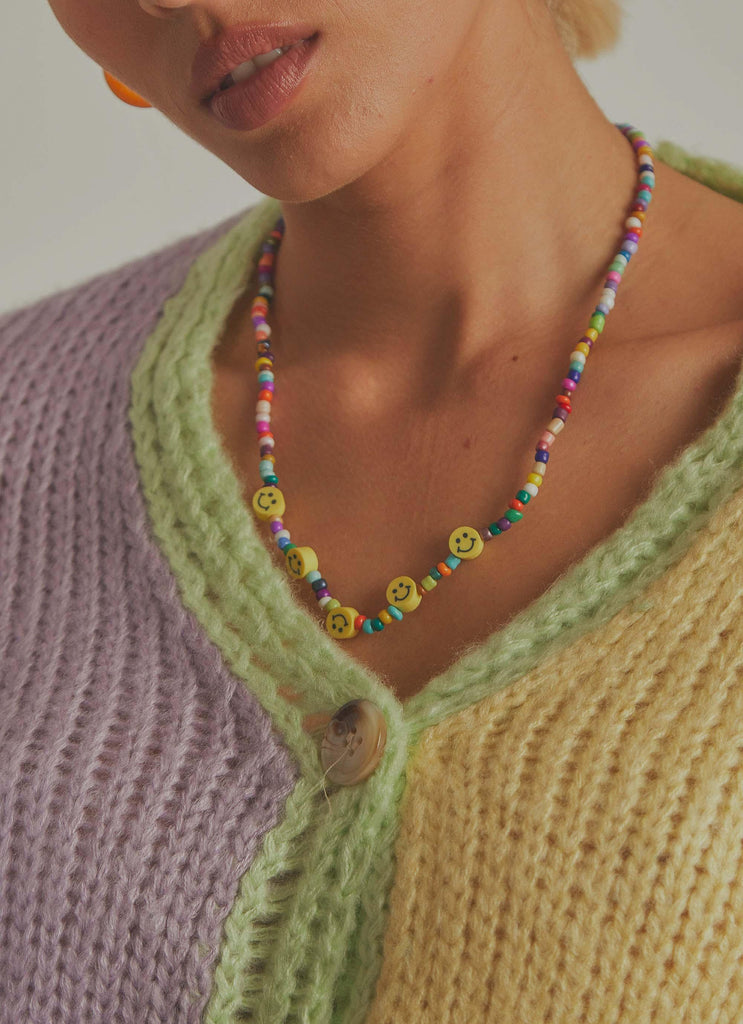 Got Me Like This Necklace - Multi - Peppermayo