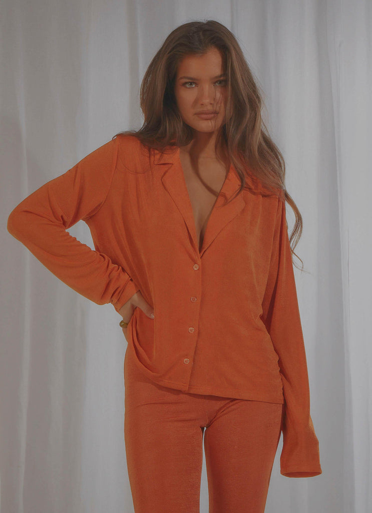 Simi Shirt - Orange - Peppermayo
