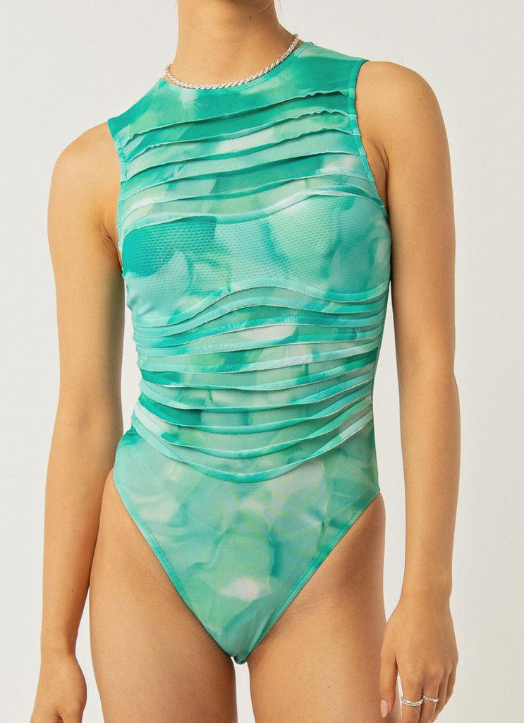 Cool Down Tie Dye Bodysuit - Amazon - Peppermayo