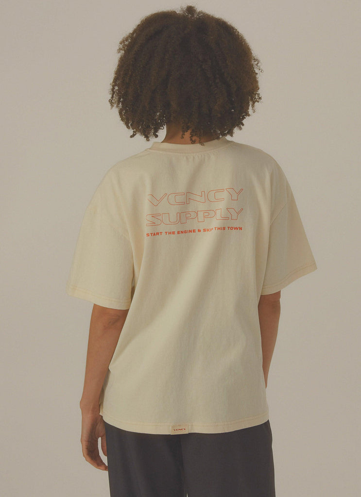 Diversion Tee - Off White - Peppermayo