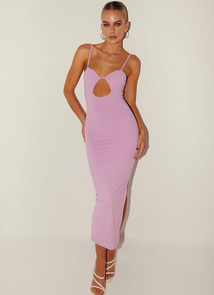 Piece of Me Midi Dress - Orchid
