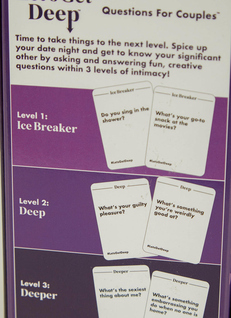 Lets Get Deep Card Game - Multi - Peppermayo