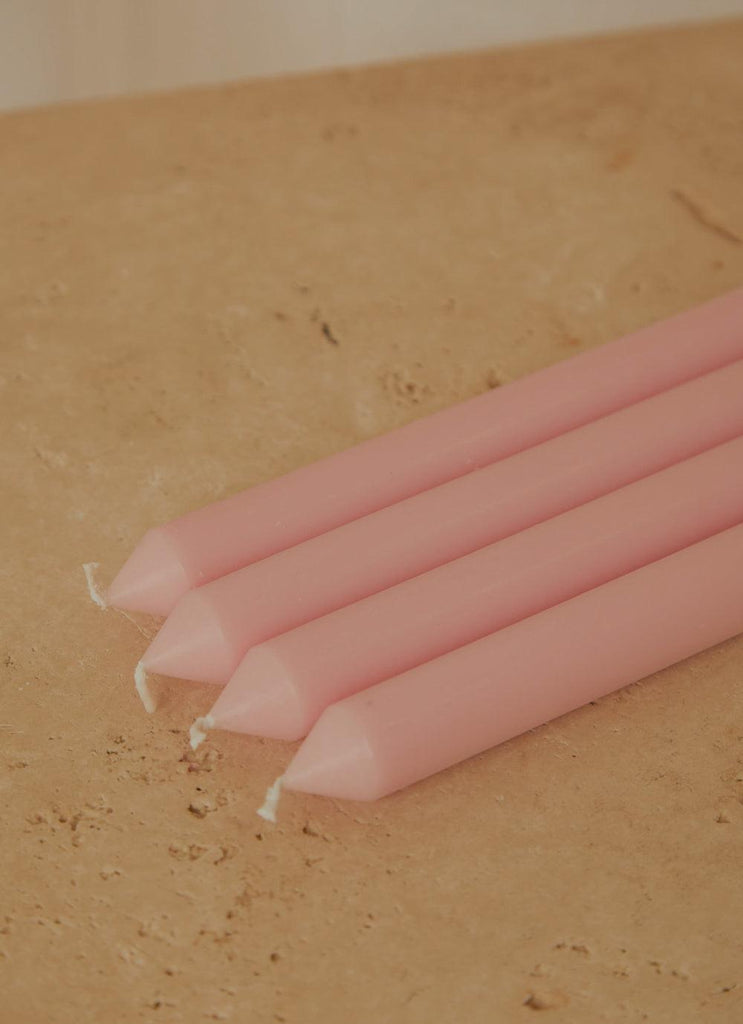 Moreton Eco Dinner Candle - Blush Pink - Peppermayo