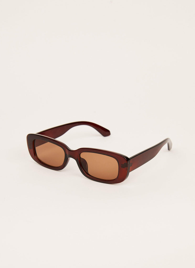 Hepburn Sunglasses - Brown - Peppermayo