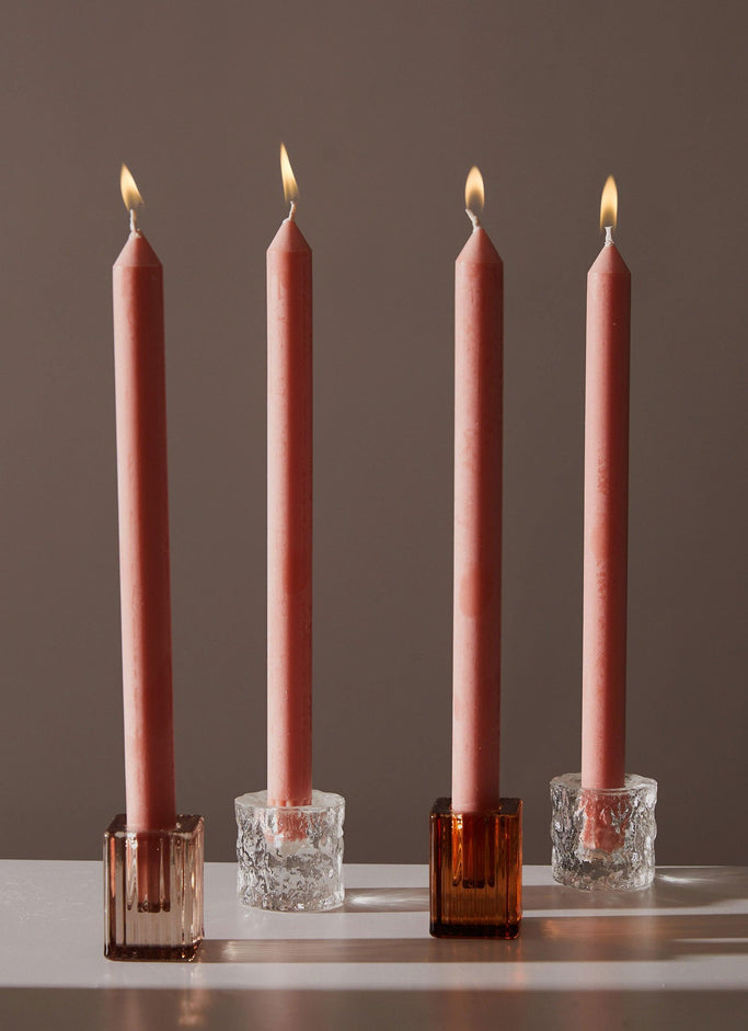 Moreton 30cm Eco Dinner Candle Pack of 4 - Peach