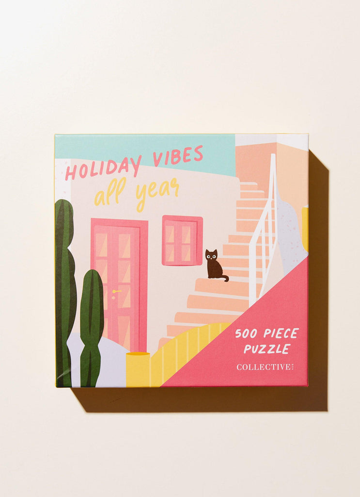 Holiday Vibes All Year Puzzle - Multi - Peppermayo