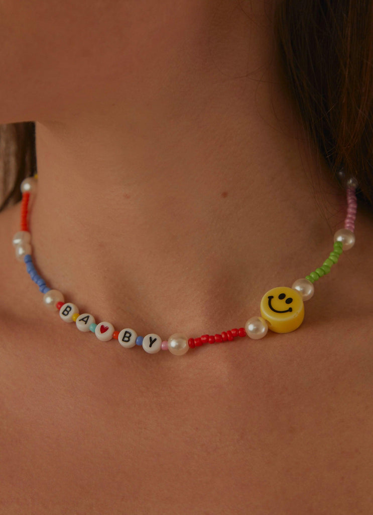 Down For You Necklace - Multi - Peppermayo