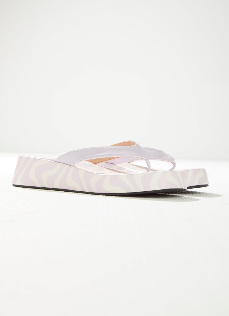 Minelli Sandals - Lilac Wave - Peppermayo