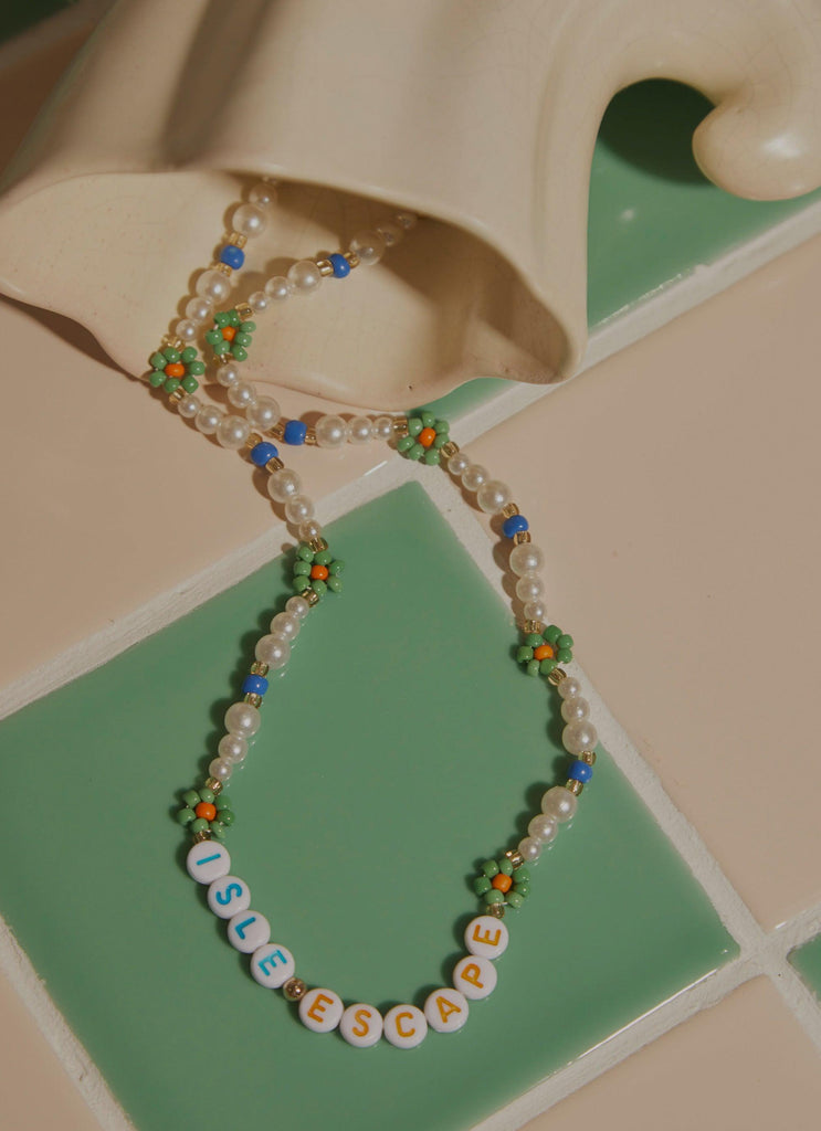 Isle Escape Necklace - Tropical - Peppermayo