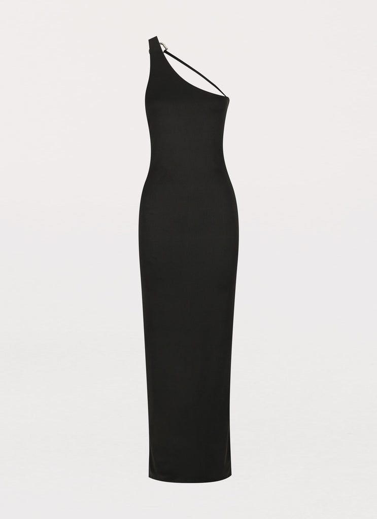Iris Backless Maxi Dress - Black Peppermayo Iris Backless Maxi Dress - Black Peppermayo