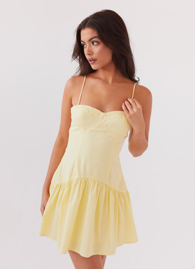 Endless Summer Mini Dress - Canary