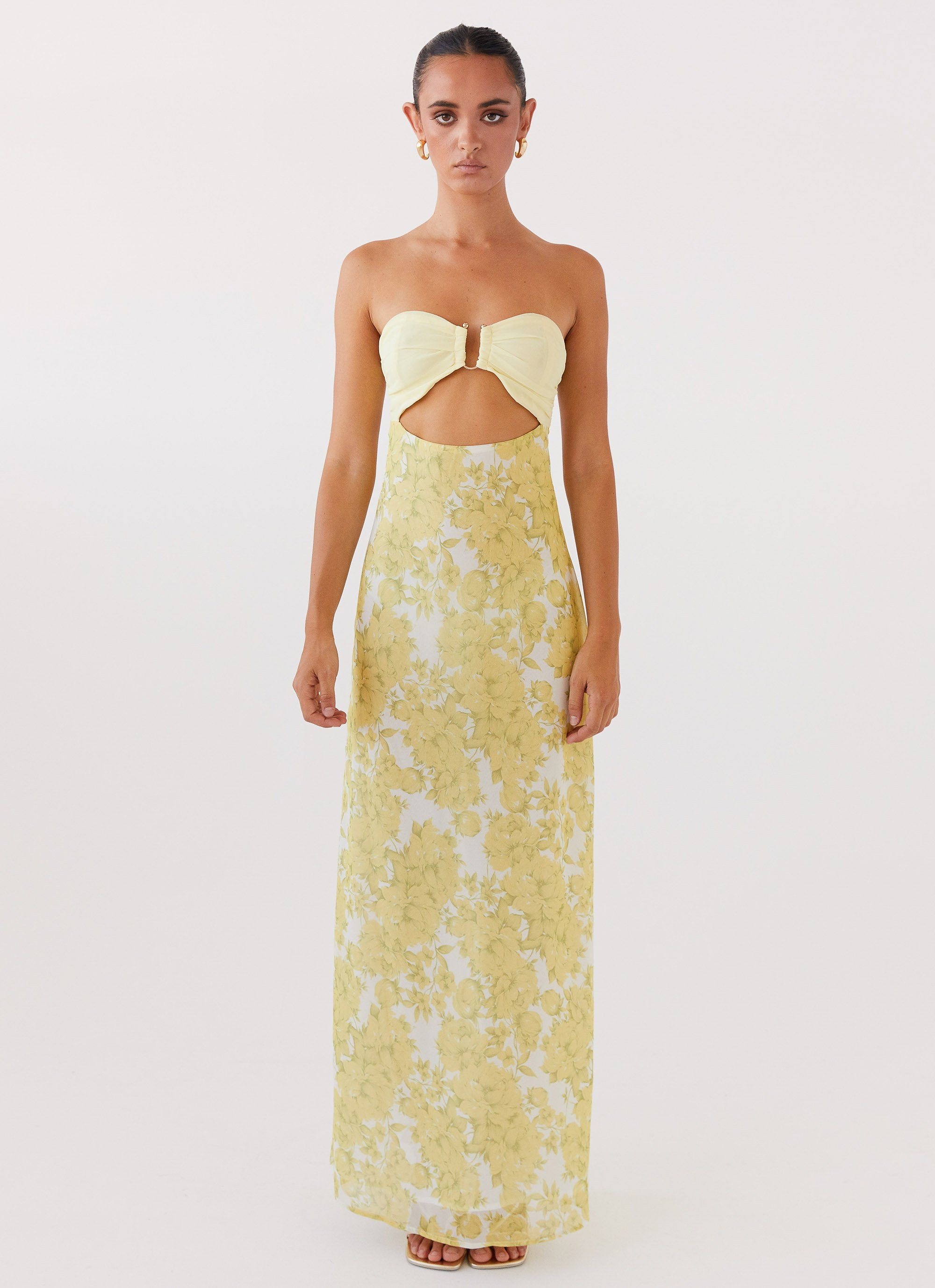 Tropicana Maxi Dress - Daffodil – Peppermayo