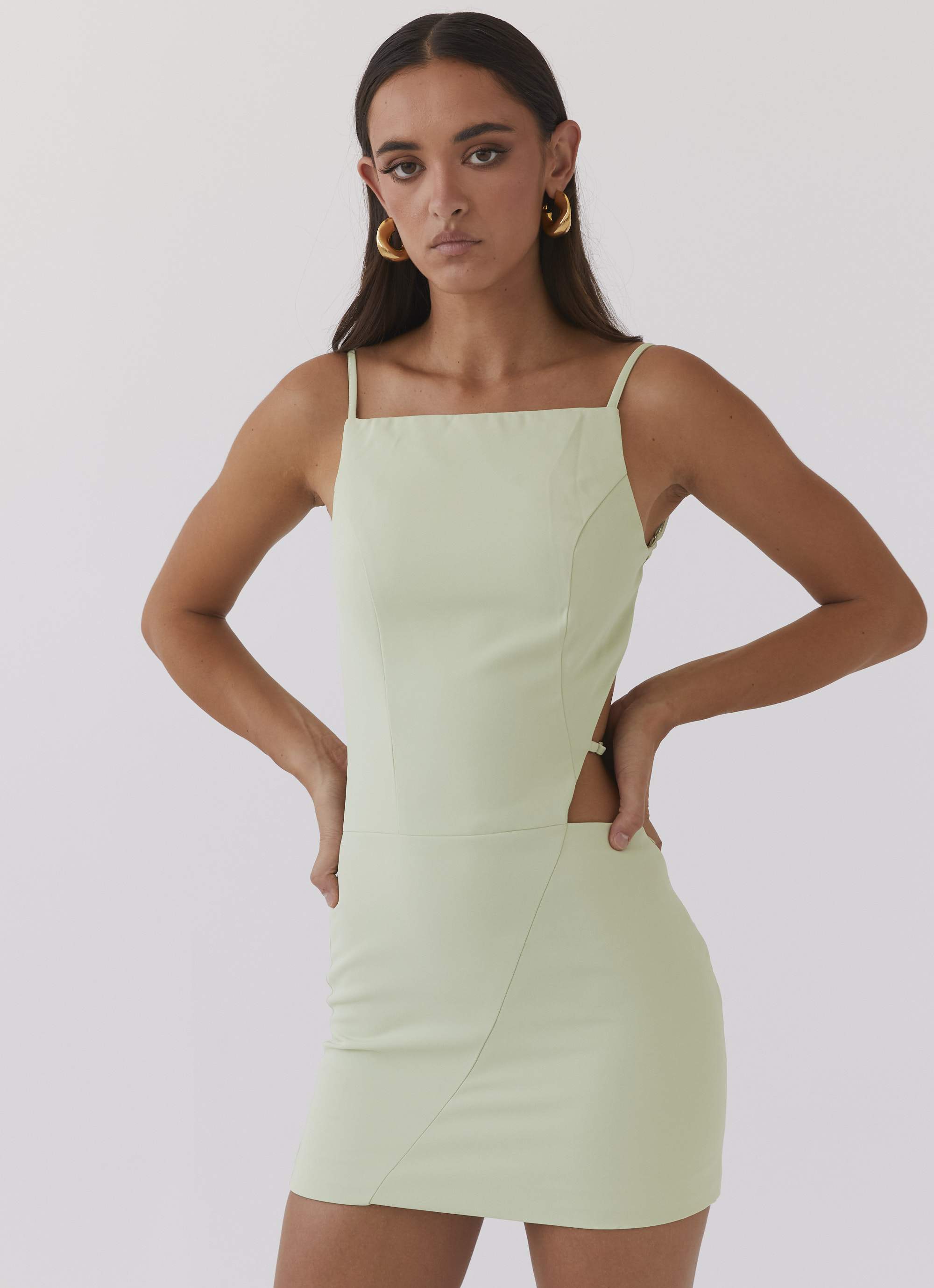 Cutout Mini Dress