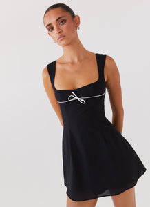 Cadence Mini Dress - Black