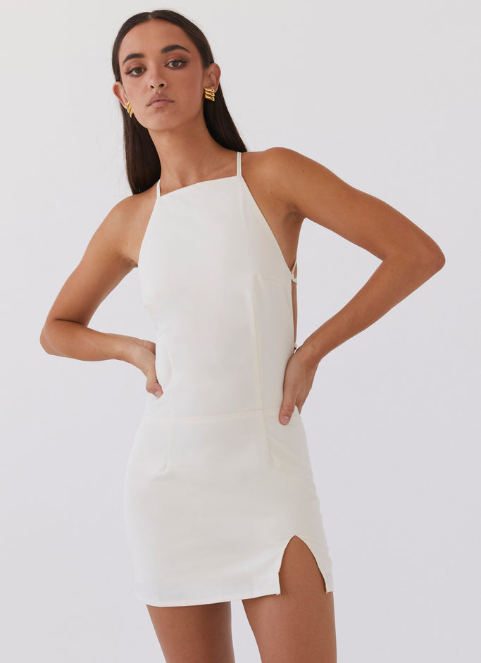 Monique Mini Dress - Ivory