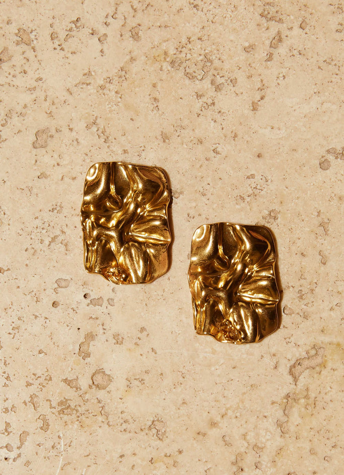 Mikaela Earrings - Gold
