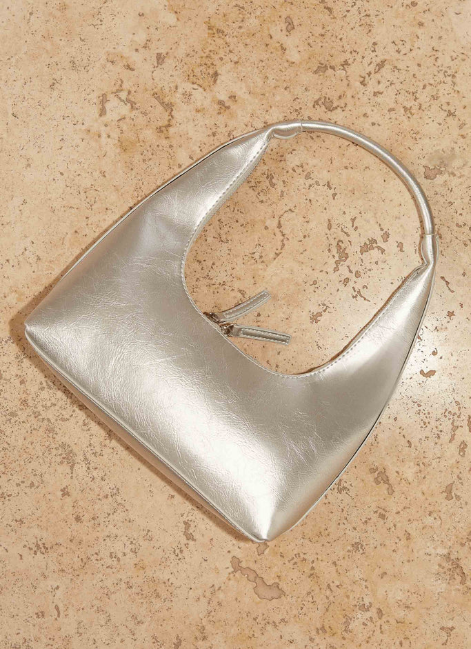 Jolie Shoulder Bag - Silver