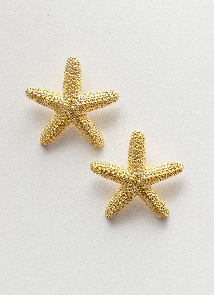 Geneve Starfish Earring - Gold