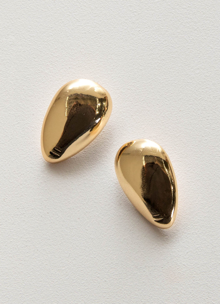 In The Zone Stud Earring - Gold