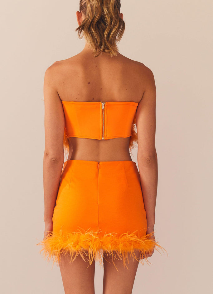 Lucia In Love Skirt - Tangerine