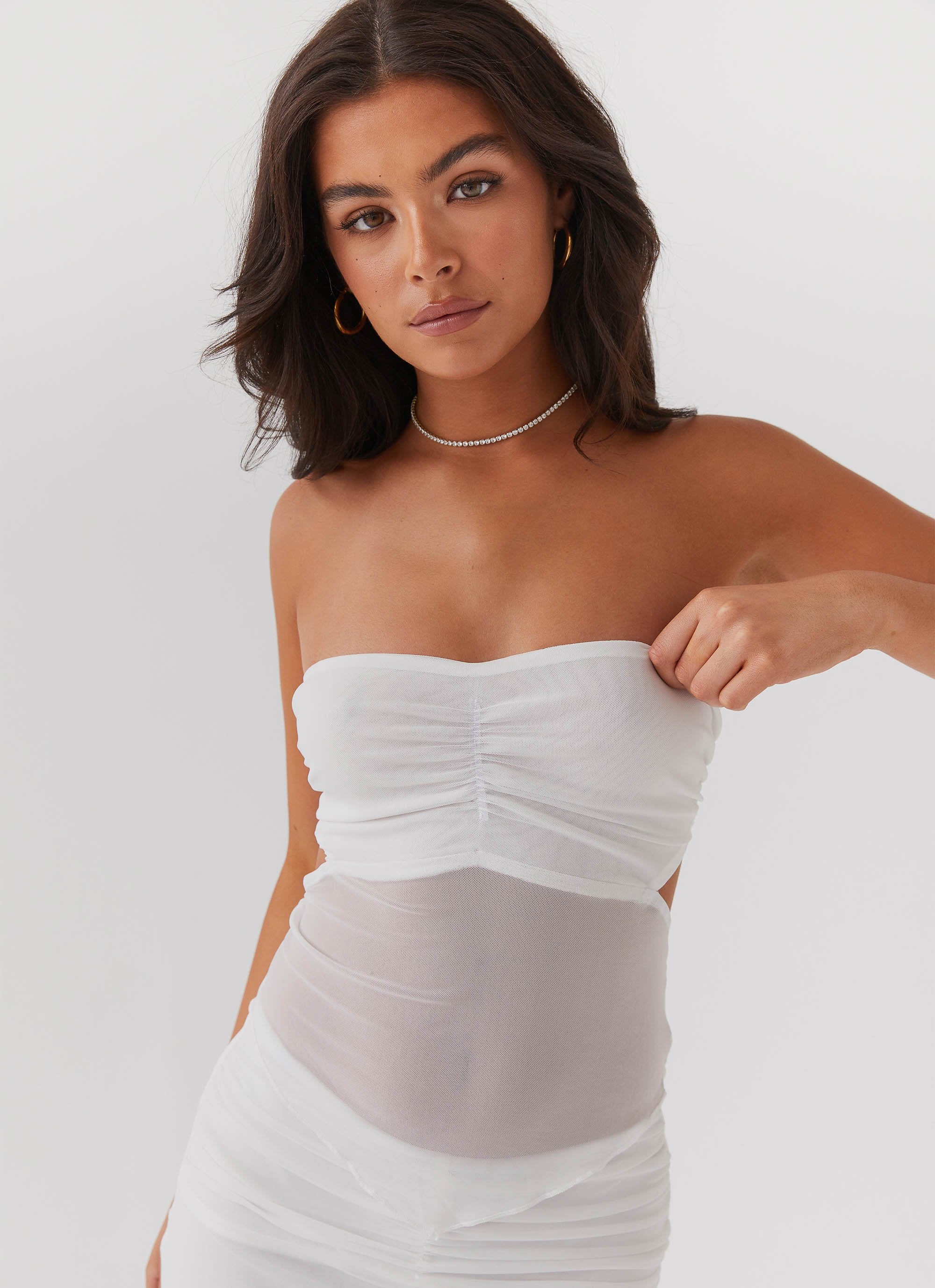 Womens Strapless Tube Top by SPARE