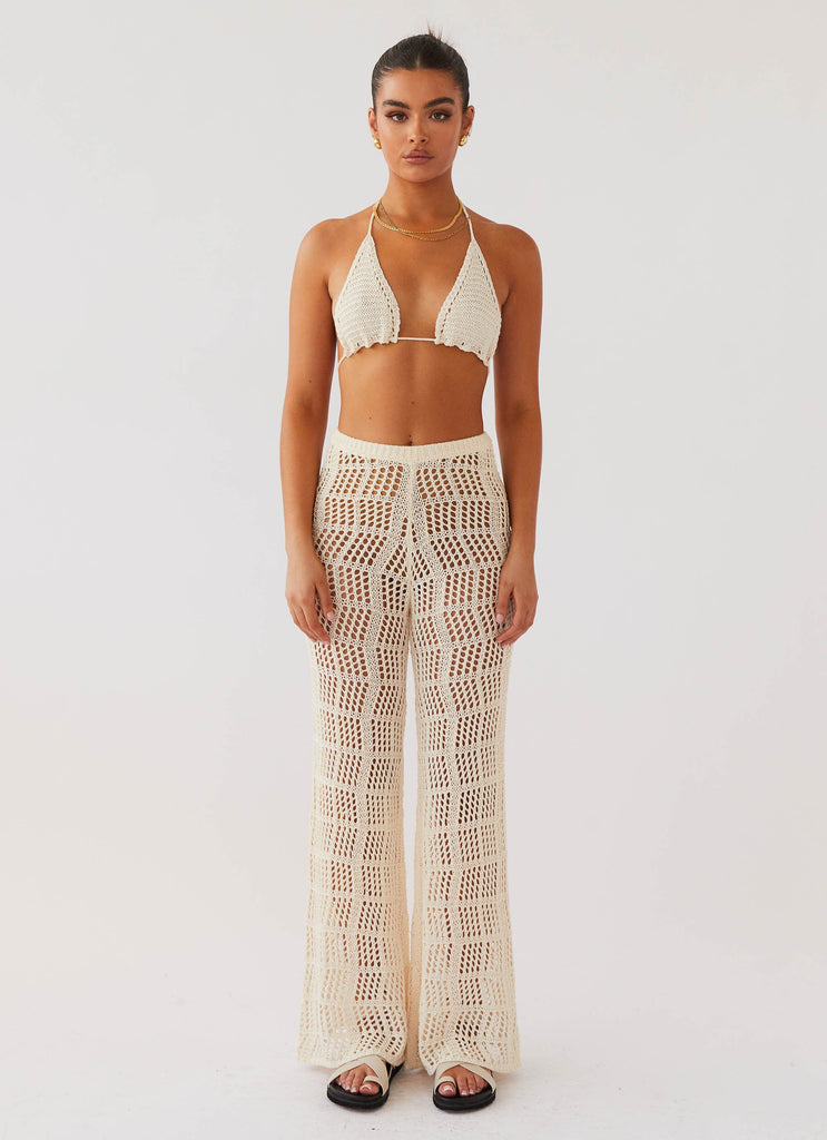 Lucy Crochet Pant - The Drawer