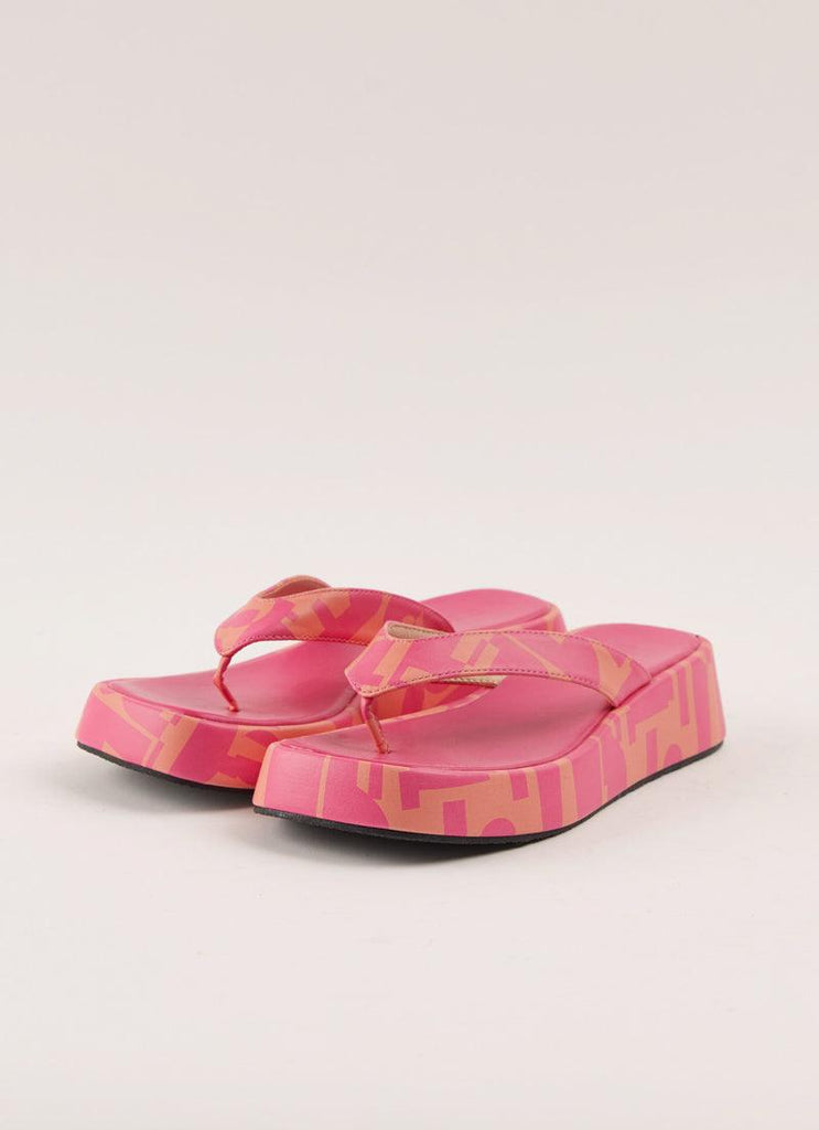 Minelli Sandals - Sunset Geo - Peppermayo