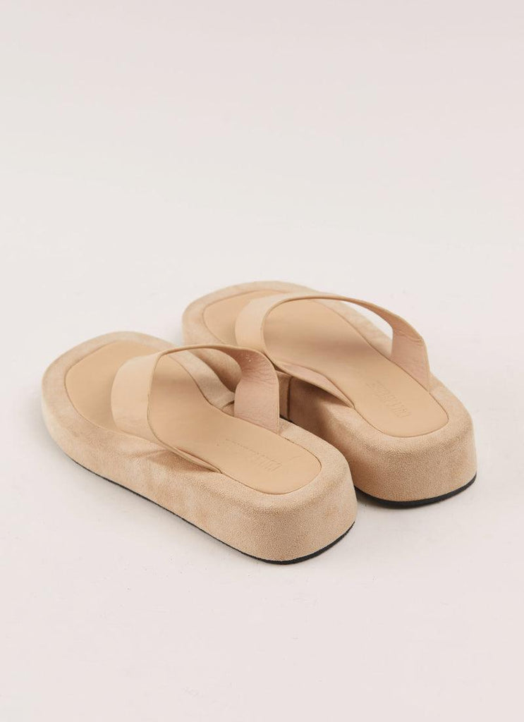 Style Muse Sandals - Beige - Peppermayo