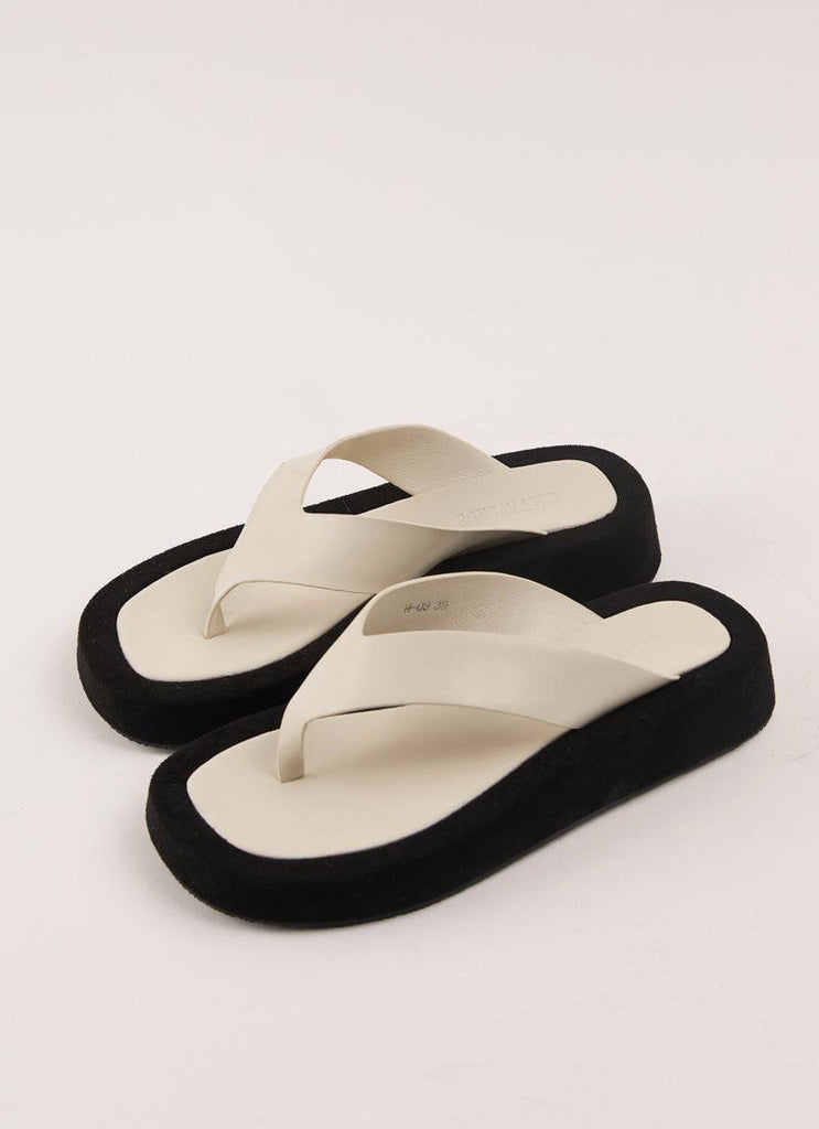 Style Muse Sandal - Ivory - Peppermayo