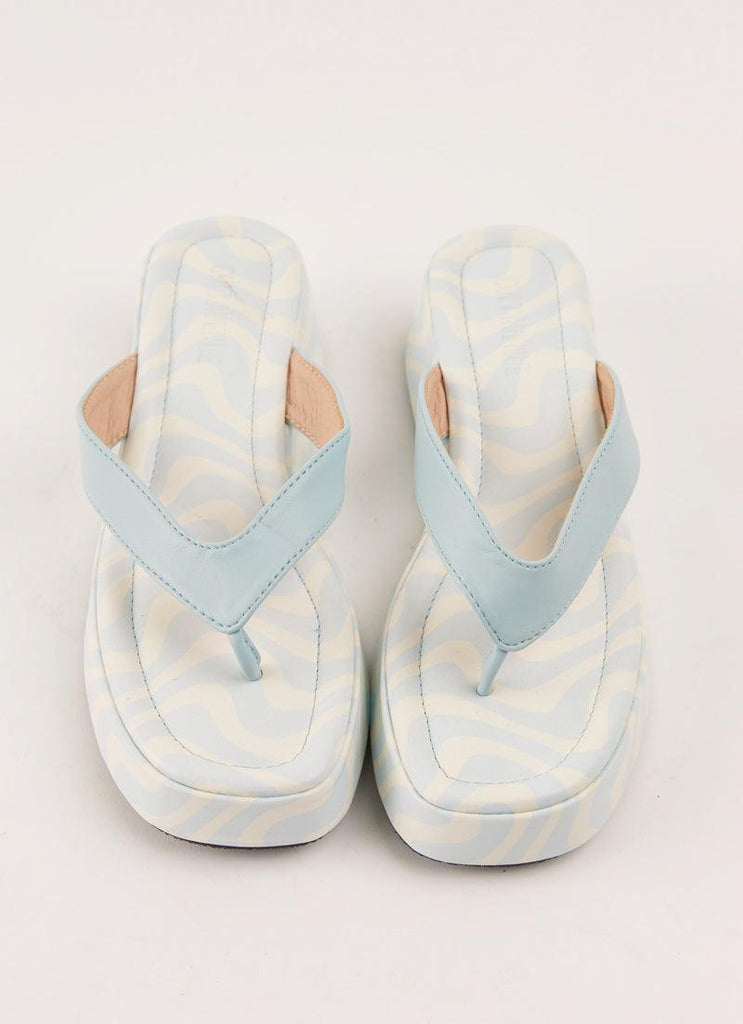 Minelli Sandals - Pastel Blue Wave - Peppermayo