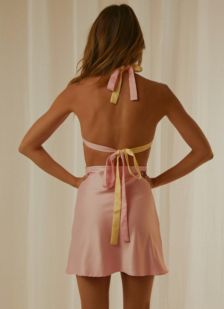 Marseille Mini Dress - Pink Lemon - Peppermayo