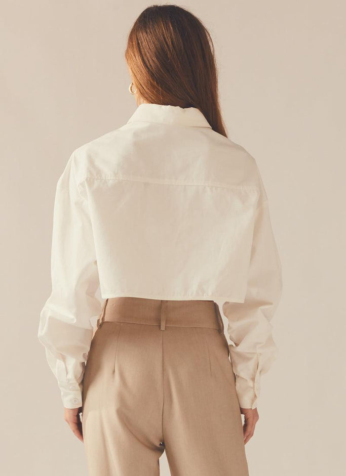 Tailored To You Tie Shirt - White