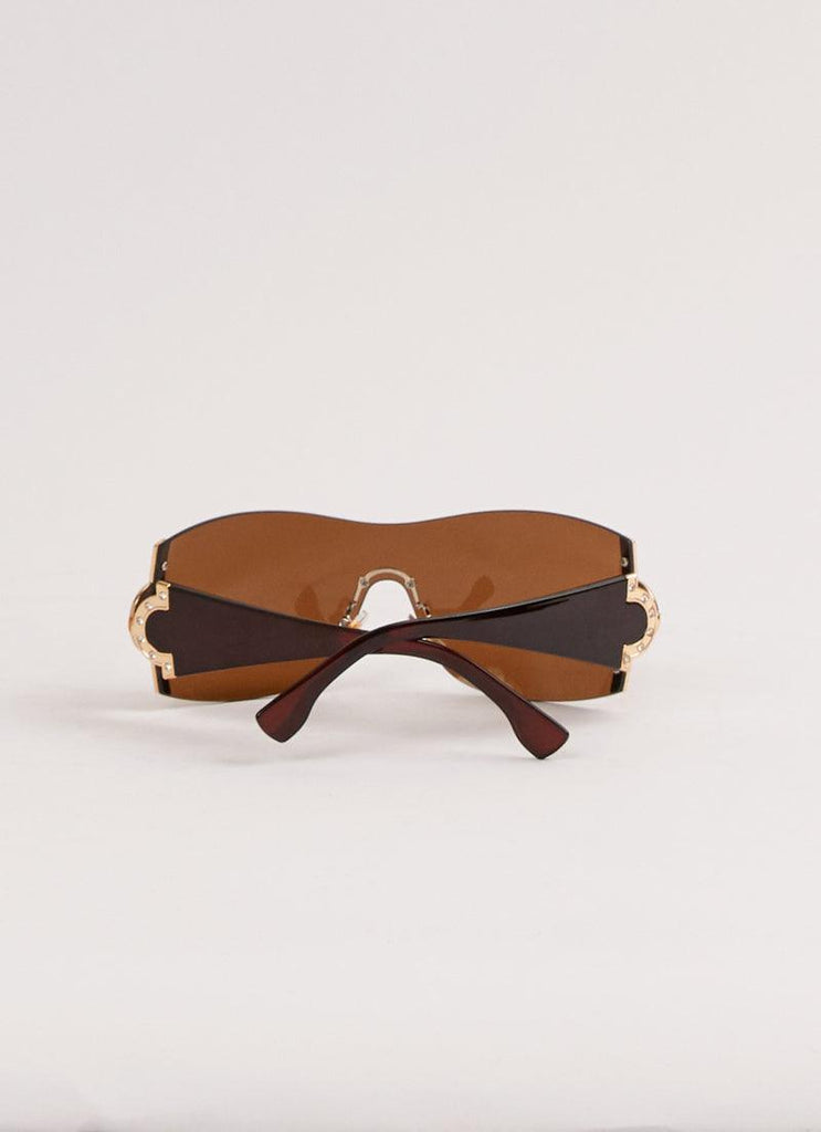 Glacier Sunglasses - Brown - Peppermayo