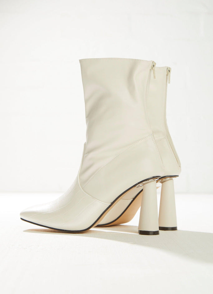 Liberty Ankle Boot - Off White