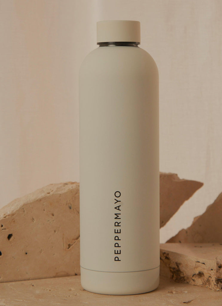 PM Insulated Water Bottle - Cloud - Peppermayo