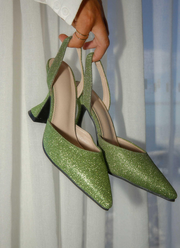 Style Studio Heel - Summer Green - Peppermayo