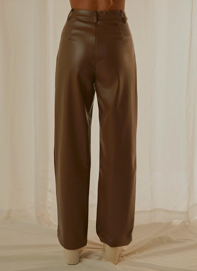 Going Places Pants - Chocolate