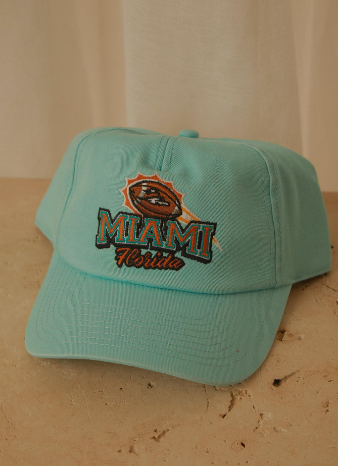 Miami Surplus Cap - Seafoam
