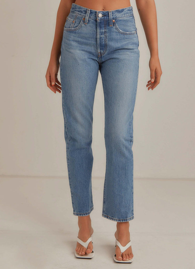 501 Crop Athens Jeans - Day to Day - Peppermayo