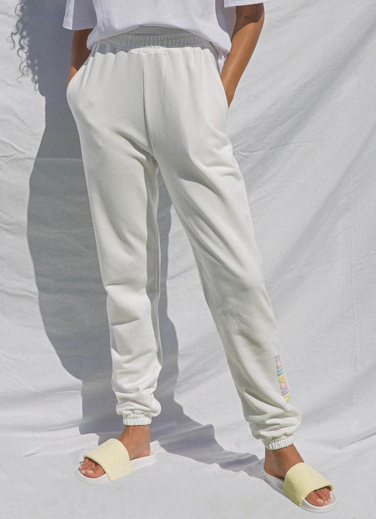 Suite Sweatpant - White - Peppermayo