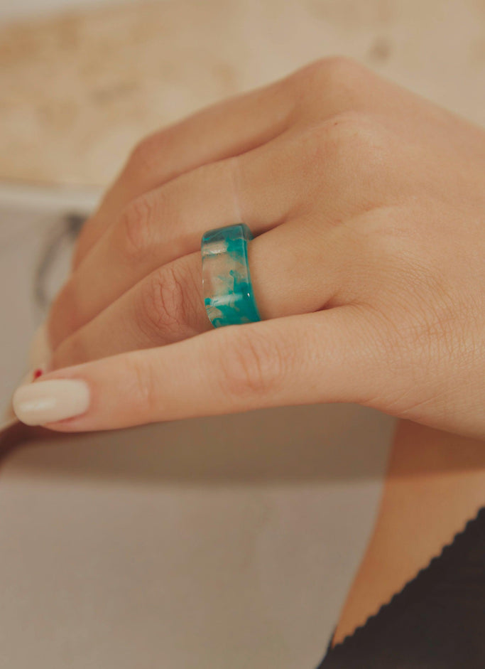 Perspective Ring - Teal