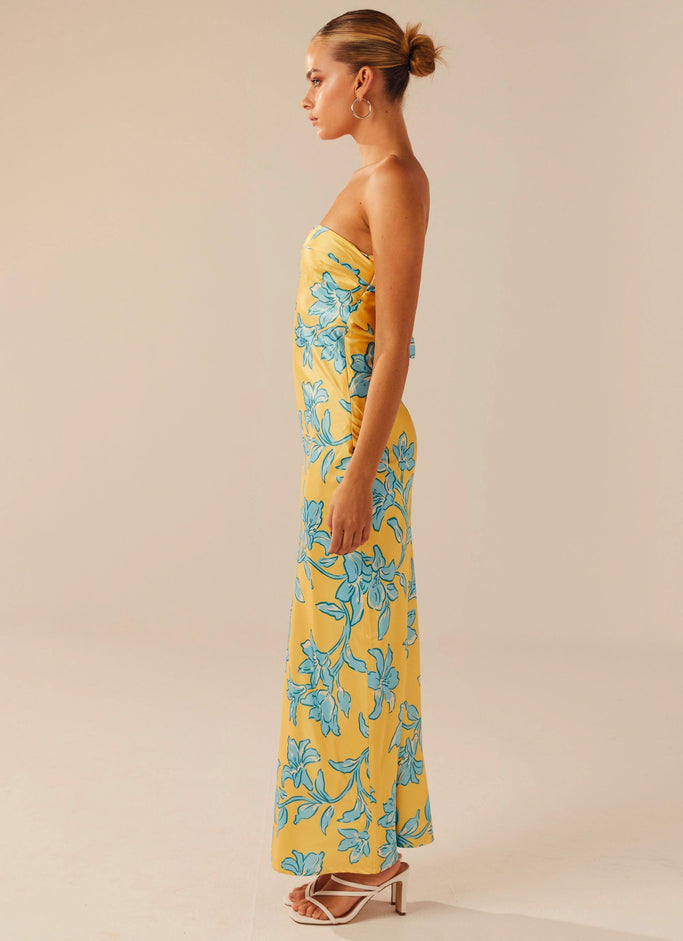 Summer Lover Maxi Dress - Golden Bloom