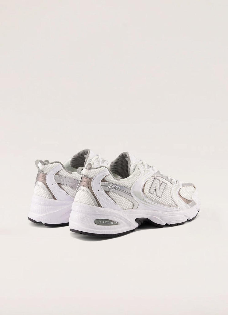 530 Sneaker - White - Peppermayo